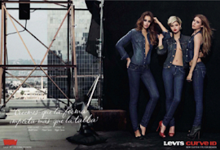 Jeans CURVE ID Levi's 2010/2011